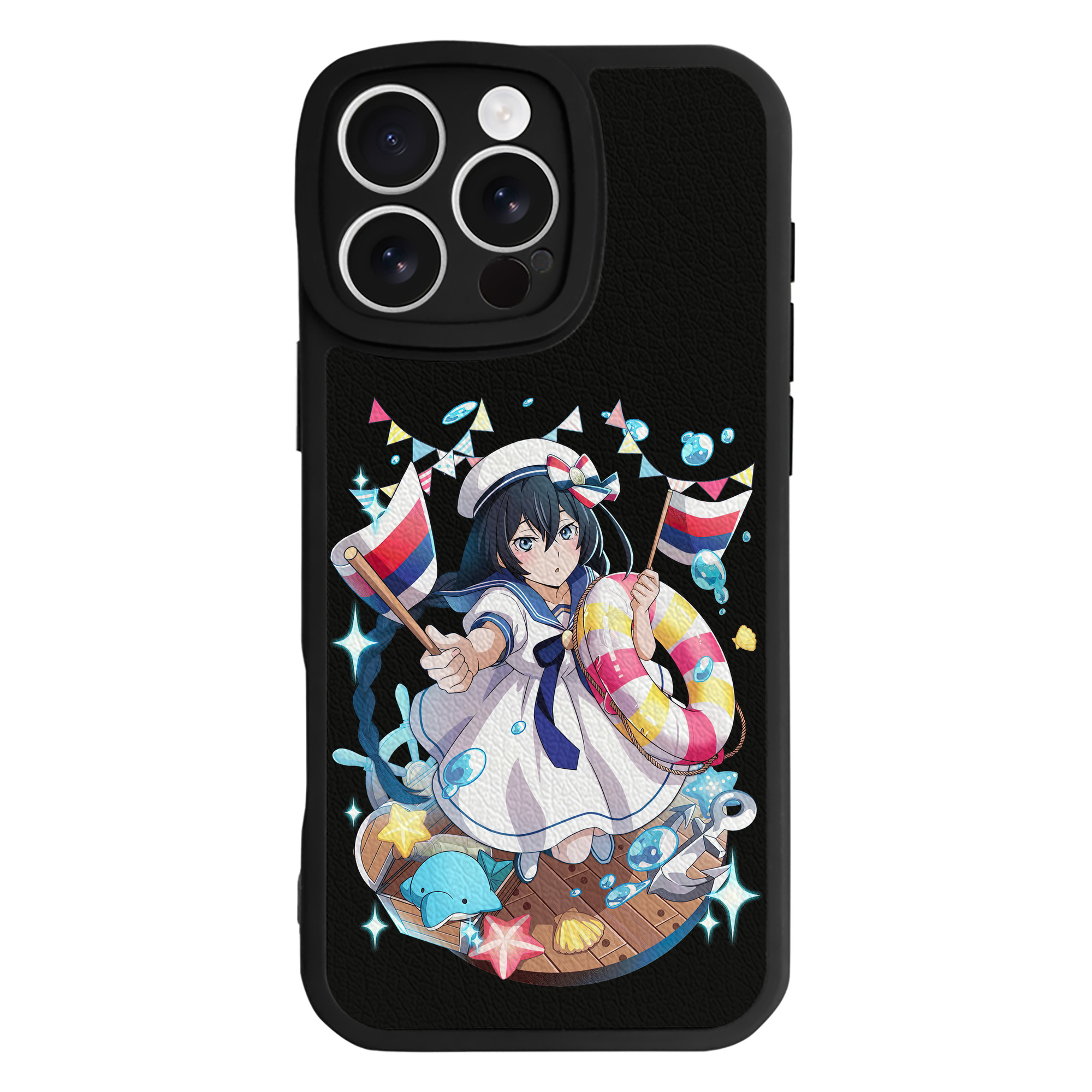 （画像用） 文豪ストレイドッグス Bungo Stray Dogs 【iPhone 16シリーズ対応】シリコンスマホケース（レザー調） 材質：シリコン
